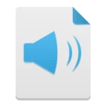 simple text to speech android application logo